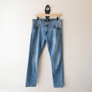 7 For All Mankind Paxtyn Men's Slim Fit Jeans Size 32 | Luxe Performance Denim